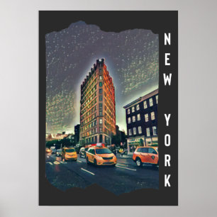 New York City Aesthetic Photo Art Poster