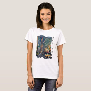 New York City Aesthetic Photo Art    T-Shirt