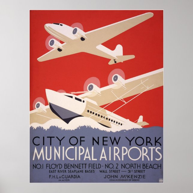 New York City airports Poster (Front)