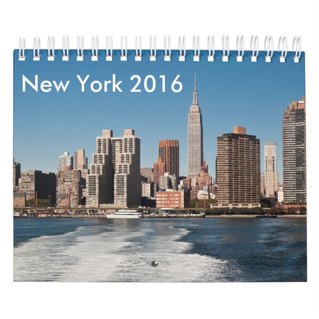 New York City and Manhattan Calendar 2016 (Cover)