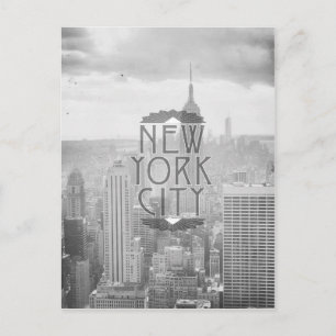 New York City Art Deco Splendour Travel Postcard