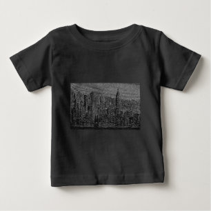 New York City Artwork Baby T-Shirt