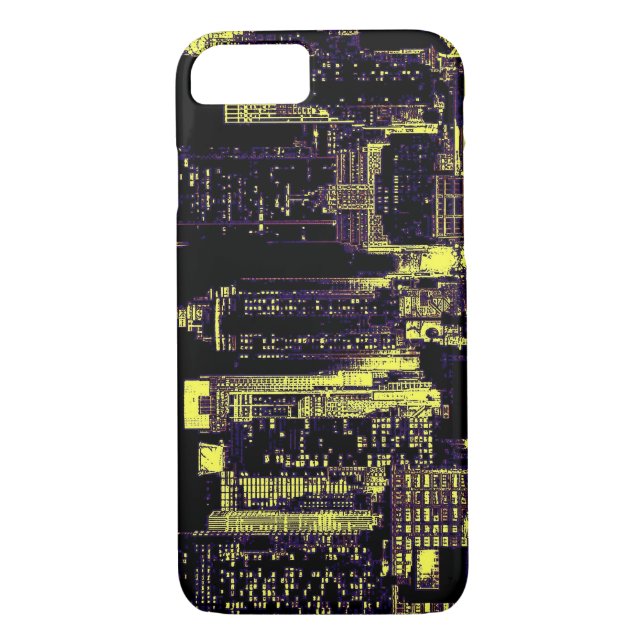 New York City at Night iPhone 7 Case (Back)