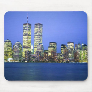 New York City at Night Mouse Mat