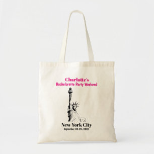 New York City Bachelorette Party Favour Girls Trip Tote Bag