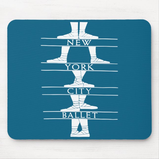 New York City Ballet Clic  Mouse Mat (Front)