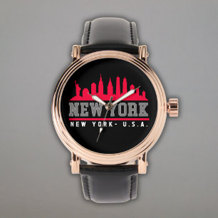 New York City Beautiful Skyline Watch
