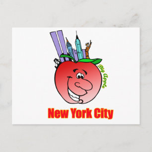 New York City Big Apple Postcard