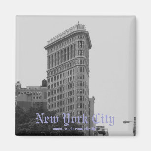 New York City black and white photography magnet