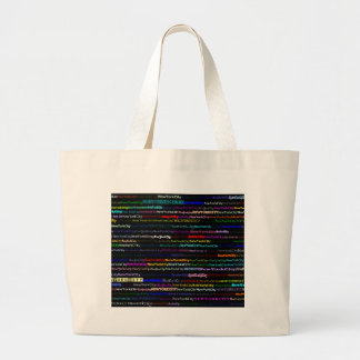 New York City Black Background Bag