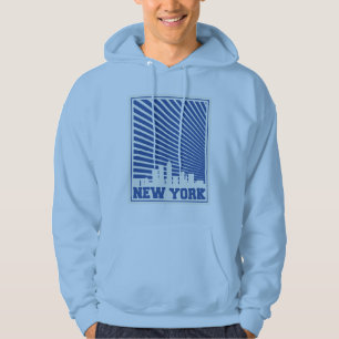 New York City Blue Hoodie