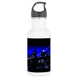 New York City & Blue Night 532 Ml Water Bottle
