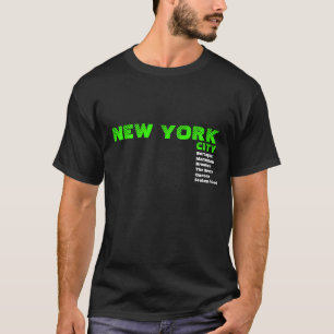 New York City Borough T-shirt