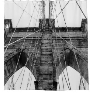 New York City Brooklyn Bridge Shower Curtain