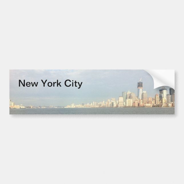 New York City Bumper Sticker (Front)