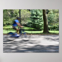 New York City Central Park Cyclist Bicycle Photo