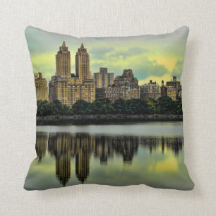 New York City Central Park Skyline Cushion
