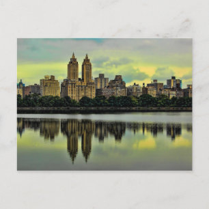 New York City Central Park Skyline Postcard