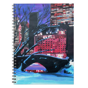 New York City - Central Park Winter Notebook
