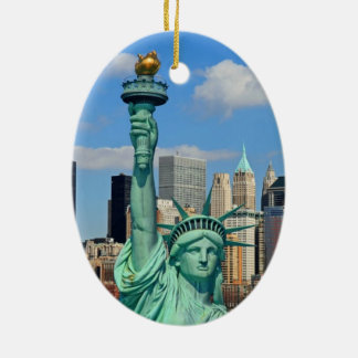 NEW YORK CITY CERAMIC TREE DECORATION