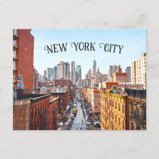 New York City | Chinatown Skyline Postcard