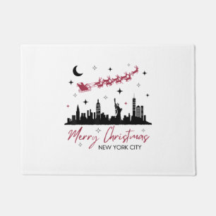 New York City Christmas Trip, Merry Christmas New Doormat