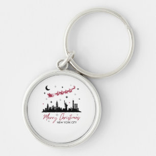 New York City Christmas Trip, Merry Christmas New Key Ring