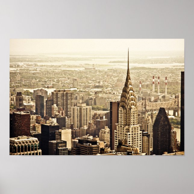 New York City - Chrysler Building Poster (Front)
