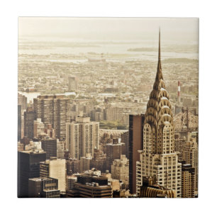 New York City - Chrysler Building Tile