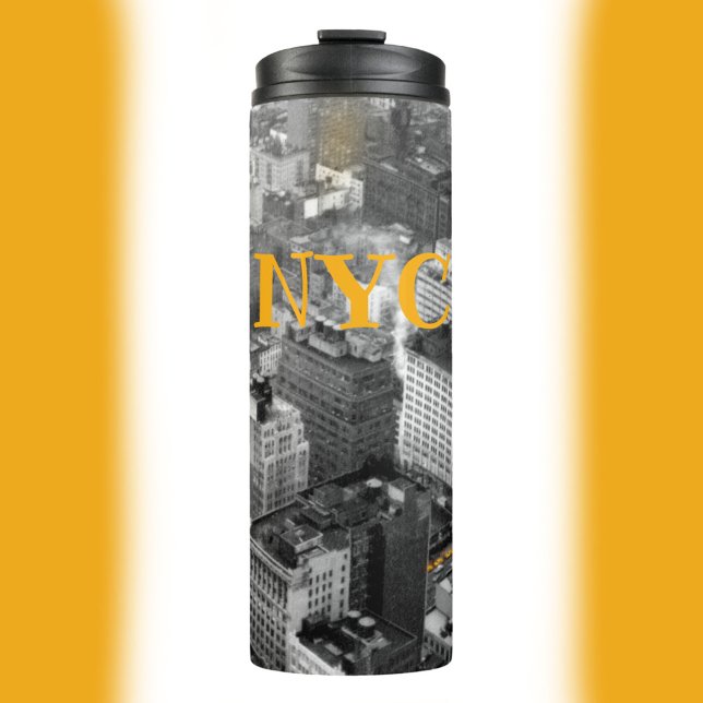 New York City circa 1979 Photograph Thermal Tumbler (Creator Uploaded)