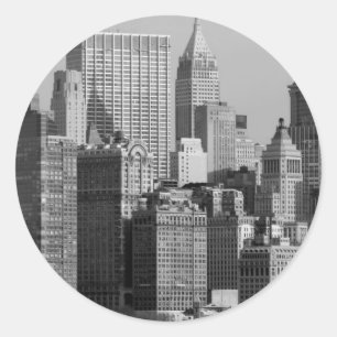 New York City Classic Round Sticker
