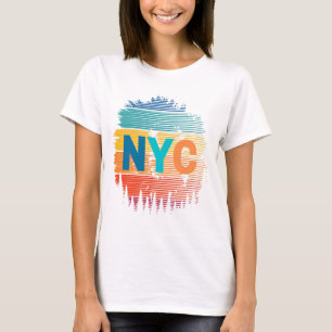 New York City Colourful T-Shirt