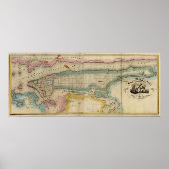 New York City & County Poster (Front)