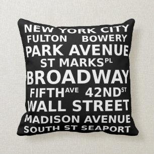 New York City Cushion