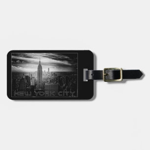 New York City custom luggage tag