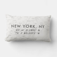 New York City Custom Map | Light Grey