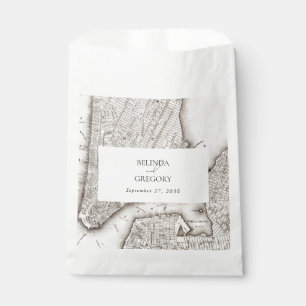 New York City Destination NYC Wedding Favour Bags