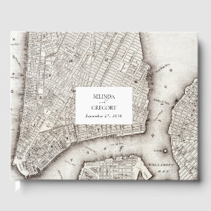 New York City Destination NYC Wedding Guest Book