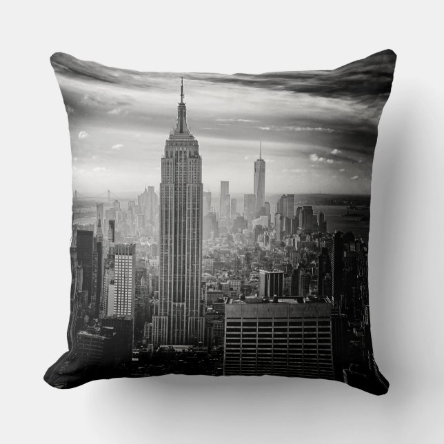 New York City Empire State Building Cushion (Front)