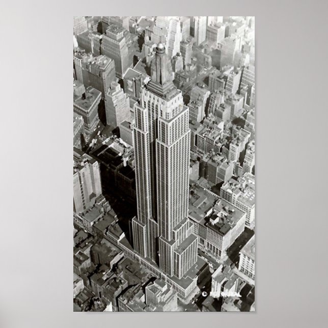 New York City - Empire State Building Poster (Front)