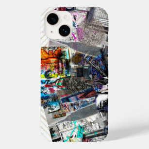 New York City Empire State Graffiti iphone 14 pro Case-Mate iPhone 14 Case