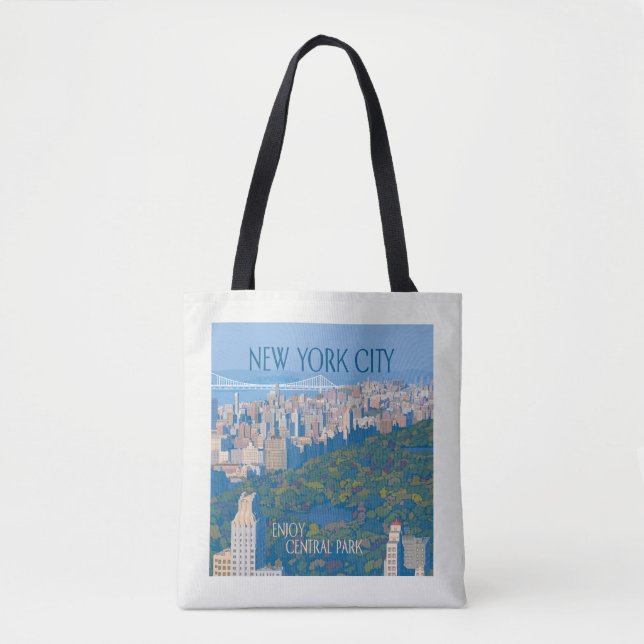 New York City | Enjoy Central Park Tote Bag (Front)
