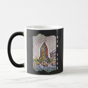 New York City Esthetic Mosaic Art    Magic Mug