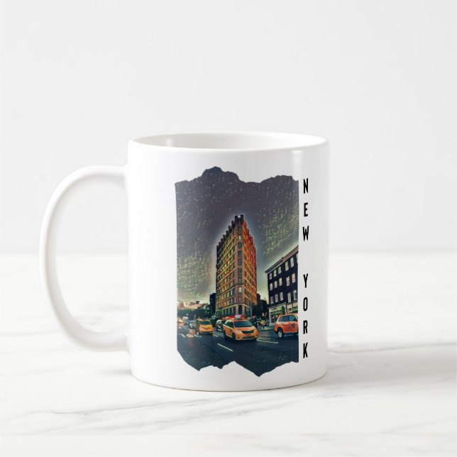 New York City Esthetic Photo Art   Coffee Mug (Left)