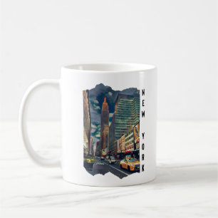 New York City Esthetic Photo Art Coffee Mug