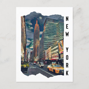 New York City Esthetic Photo Art        Postcard