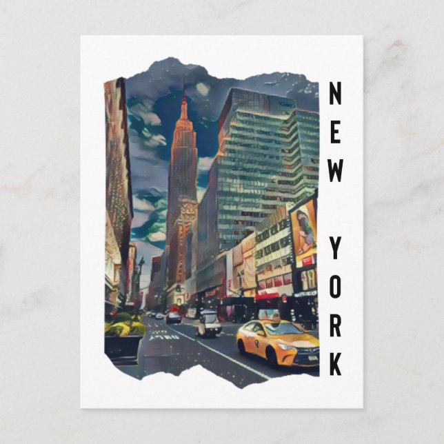 New York City Esthetic Photo Art        Postcard (Front)