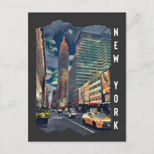 New York City Esthetic Photo Art     Postcard
