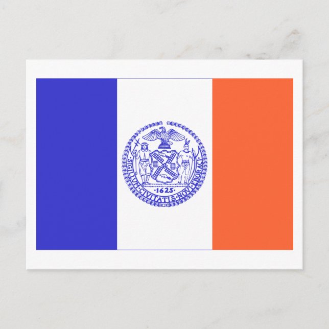 New York City Flag Postcard (Front)