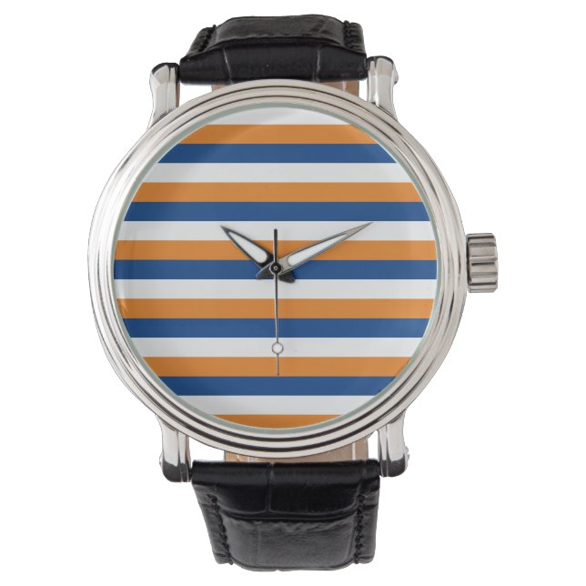 New York city flag stripes USA united states ameri Watch (Front)
